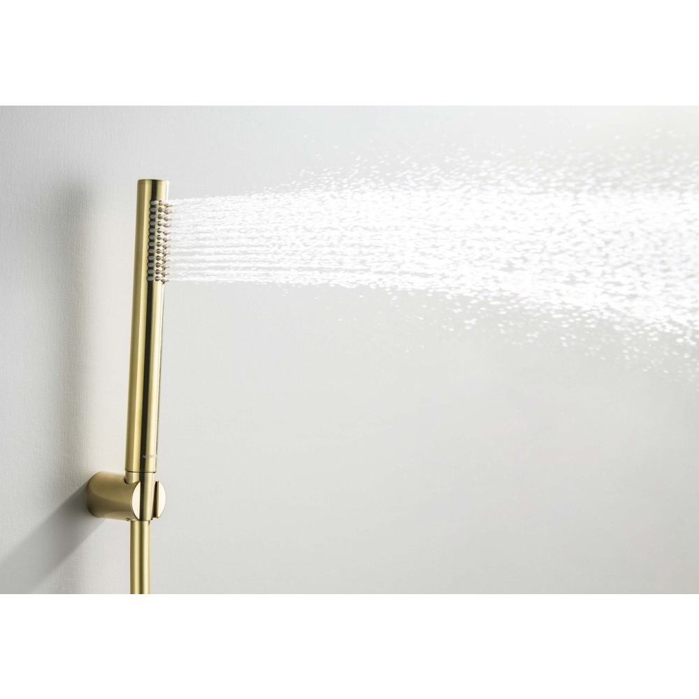 Душевой набор Aquanet Европа 1jet шлифованное золото AQ2034BG