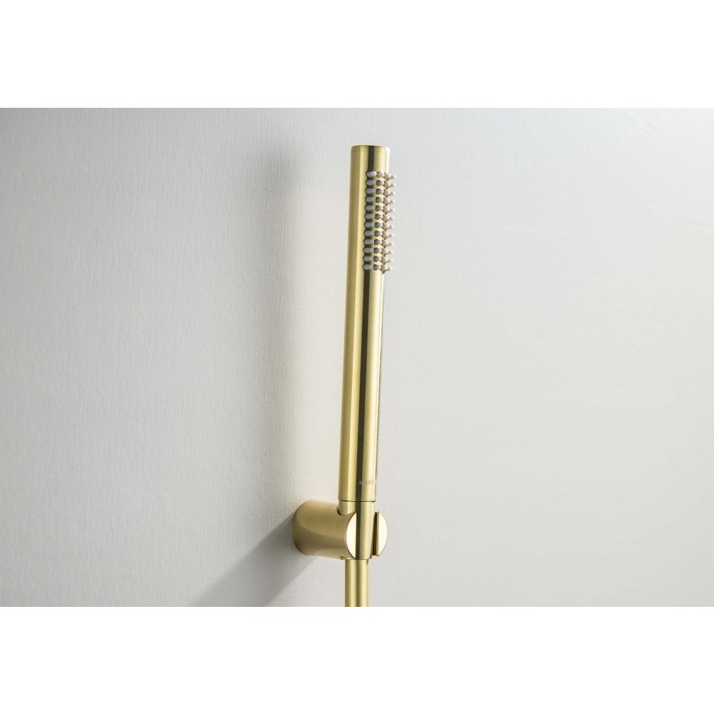 Душевой набор Aquanet Европа 1jet шлифованное золото AQ2034BG