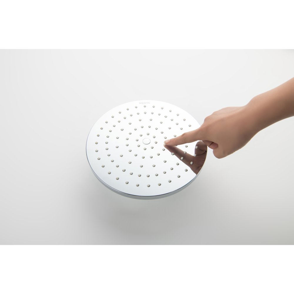 Душевая система со смесителем для душа Aquanet Бетта 220 мм хром AQ2160CR