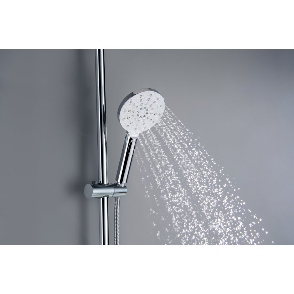 Душевая система со смесителем для душа Aquanet Бетта 220 мм хром AQ2160CR