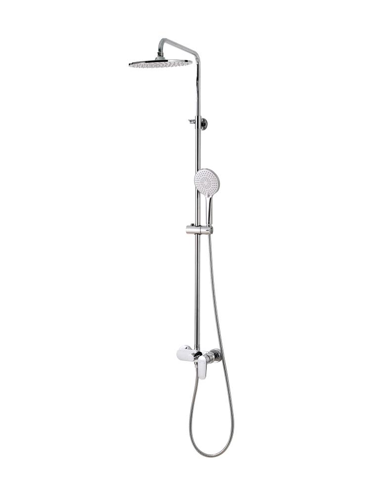 Душевая система со смесителем для душа Aquatek Ника 250 мм хром AQ2860CR
