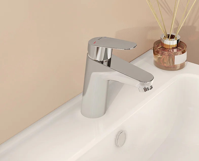 Набор смесителей 3 в 1 VitrA Flow Round (для раковины, для ванны, душевой гарнитур) A42302EXP