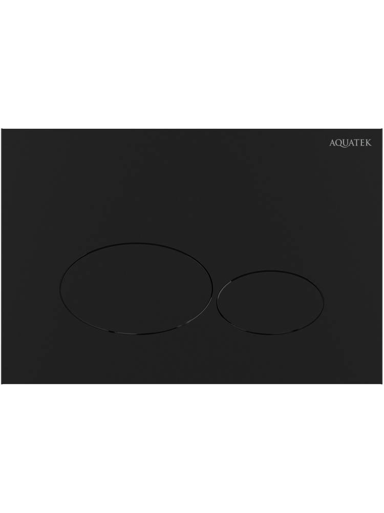 Панель смыва KDI GLD Черный матовый 162x244 мм KDI-0000074