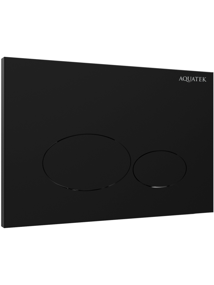 Панель смыва KDI GLD Черный матовый 162x244 мм KDI-0000074