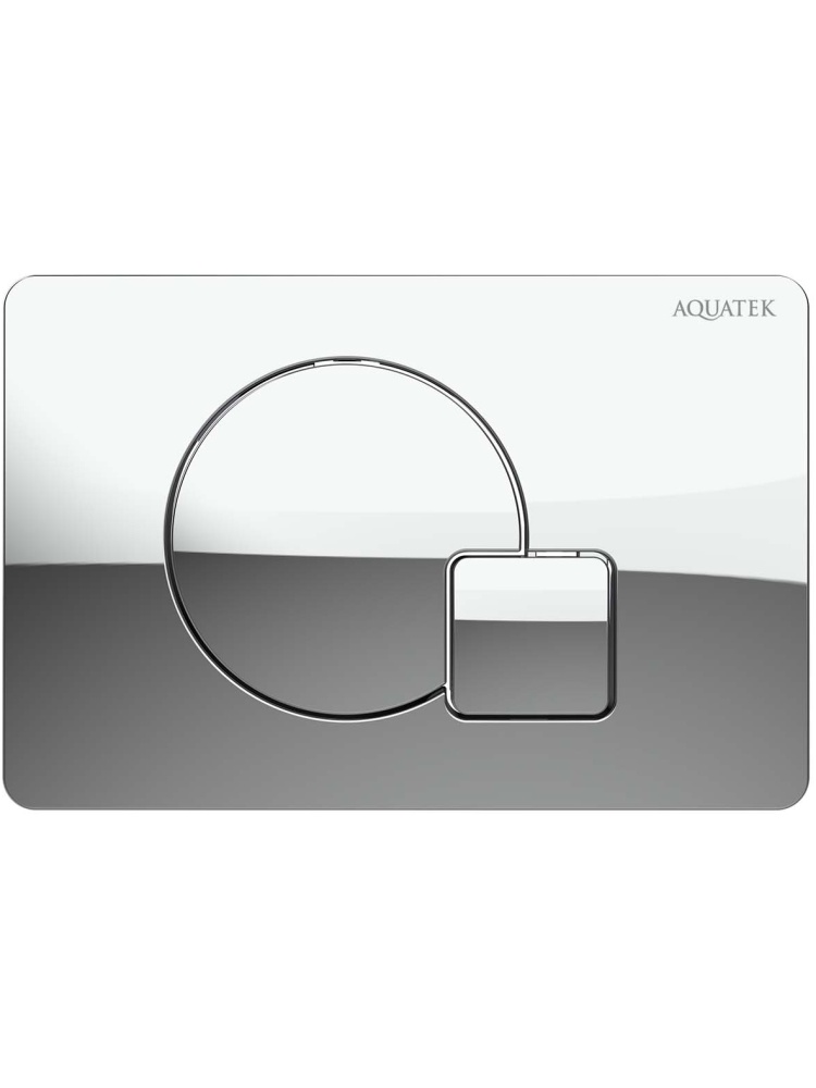 Панель смыва KDI QB Хром глянец 162x244 мм KDI-0000067