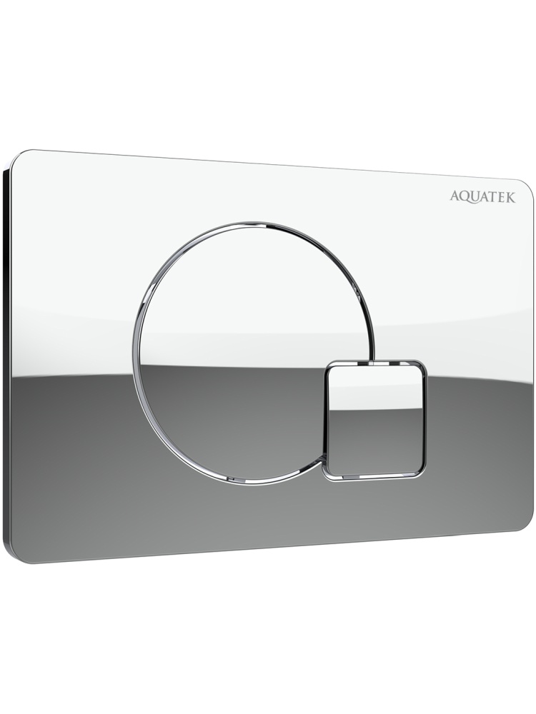 Панель смыва KDI QB Хром глянец 162x244 мм KDI-0000067