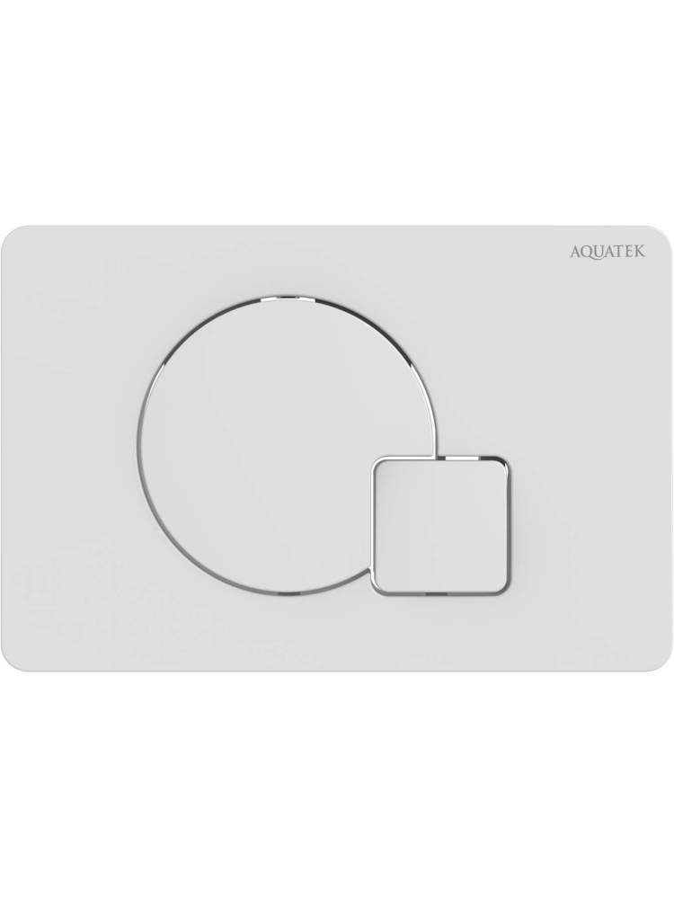 Панель смыва KDI QA Белый глянец 162x244 мм KDI-0000066