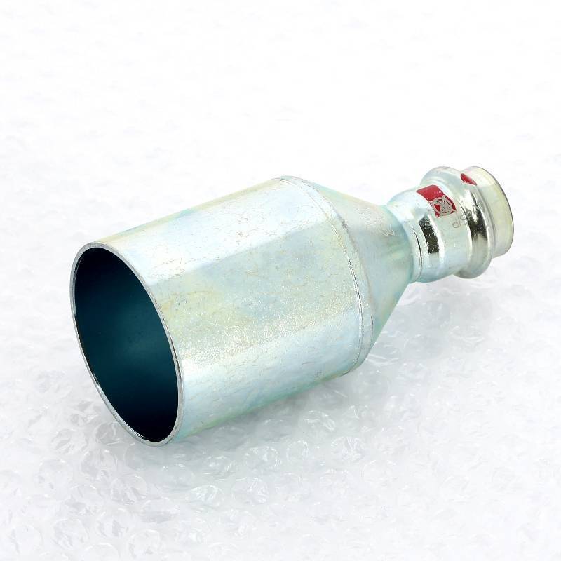 Муфта-вставка пресс из оцинкованной стали Viega Prestabo 54х22 мм 558581