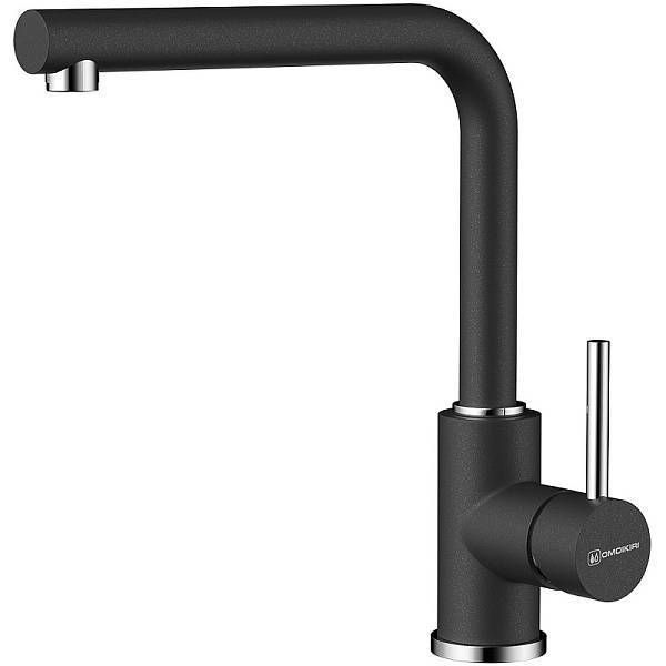 Смеситель для кухни Omoikiri Nakagawa черный 4994307