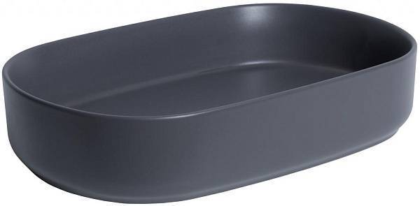 Раковина накладная Allen Brau Fantasy 55 см серый 4.11022.AN