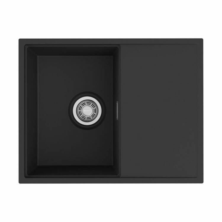 Кухонная мойка OMOIKIRI Yoru 650x510x223 мм черный 4997318