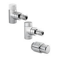 Присоединительный набор Oventrop угловой 1/2 дюйма Ду 15 хромированный 1164052