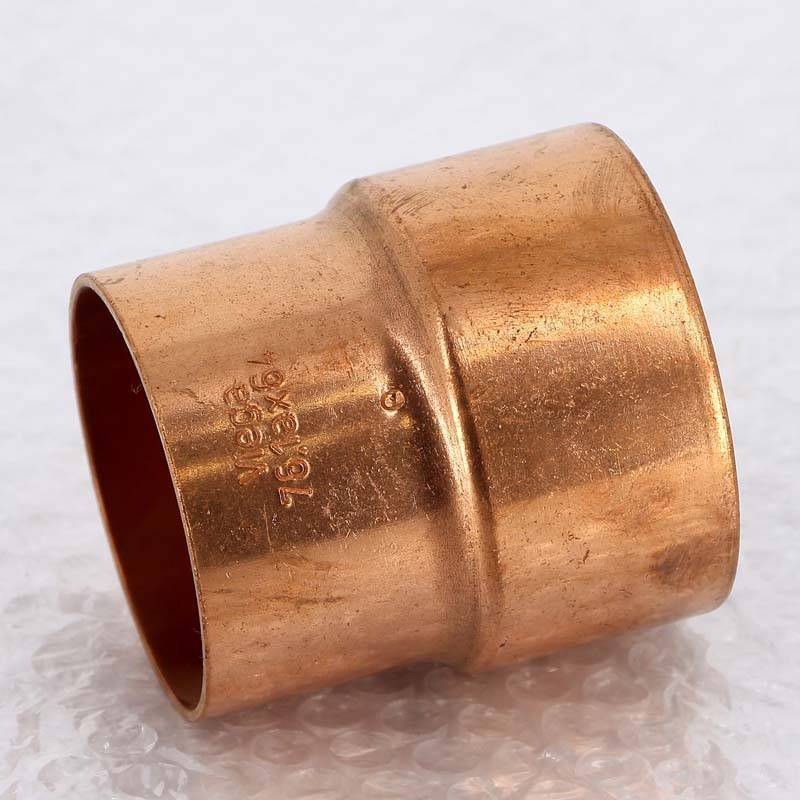 Муфта редукционная медная Viega 76.1х64 мм пайка 594381