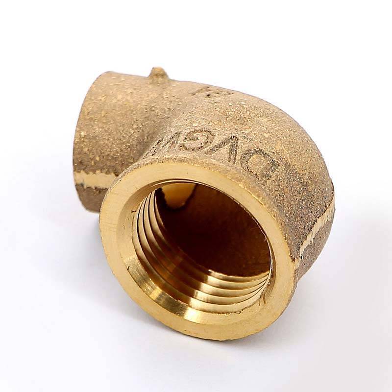 Угол бронзовый 90 градусов под пайку Viega 15 мм х 1/2 ВР 100667