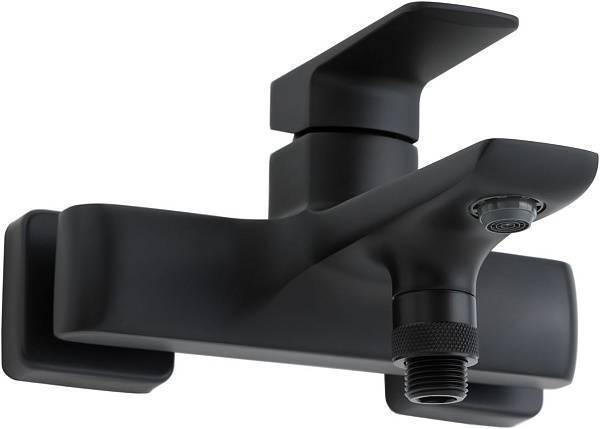 Смеситель для ванны с душем Allen Brau Infinity черный матовый 5.21006-31