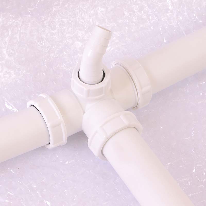 Сифон трубный для двойной мойки Viega 1 1/2х40 мм универсальный отвод 124205