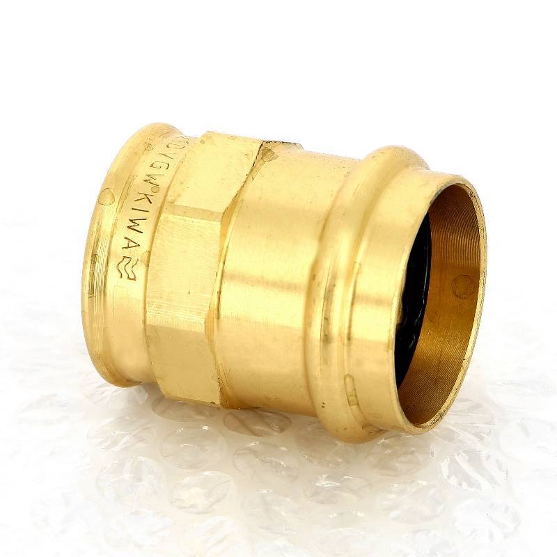 Муфта переходная IBP >B< Press 35 мм х 1 ВР бронза P4270G03508000