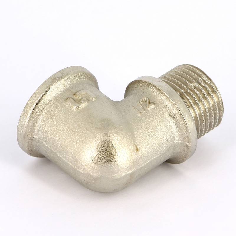 Угол 90° НВ Uni-Fitt 1/2 никелированный с упором 612N2200