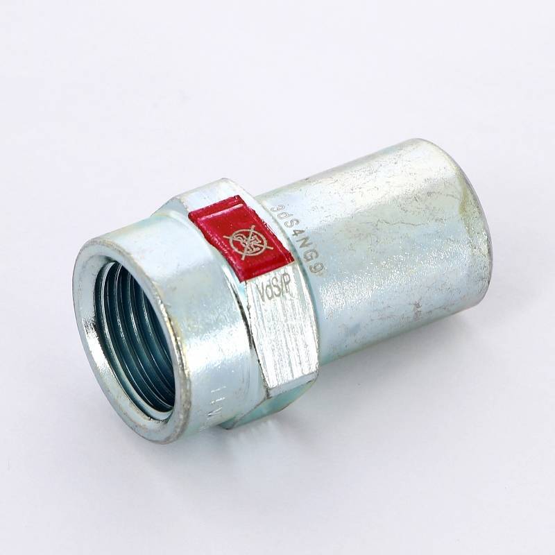 Муфта-вставка Viega Prestabo оцинкованная сталь 22 мм x 1/2 ВР 559168