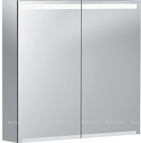 Зеркальный шкаф Geberit Option 75х70х15 см с подсветкой 2 двери 500.205.00.1