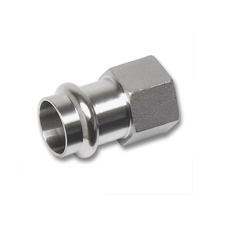 Муфта переходная Sanha NiroPress 316L ВПр-ВР 15x1/2 69270G1512