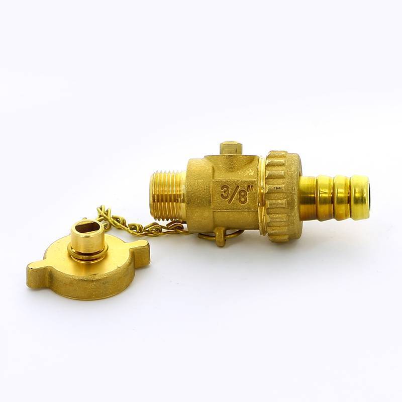 Кран шаровой сливной Itap 139 со штуцером и маховиком 3/8 1390038