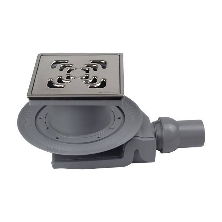 Трап для душа Pestan Confluo Standard Square 4 Mask горизонтальный DN 50 хром глянец 13000084