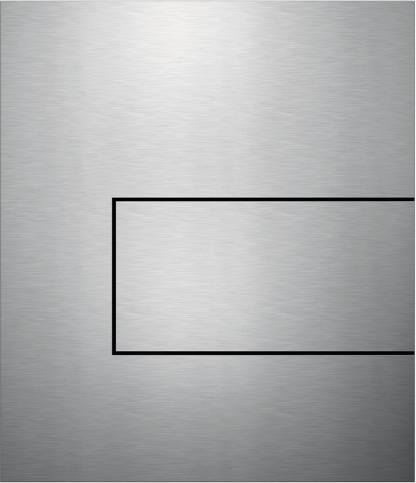 Панель смыва для писсуара TECE TECEsquare металлическая нержавеющая сталь сатин 9242810