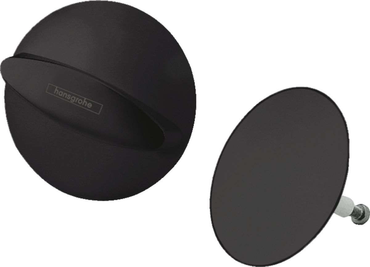 Набор для слива-перелива Hansgrohe Flexaplus внешняя часть матовый черный 58185670