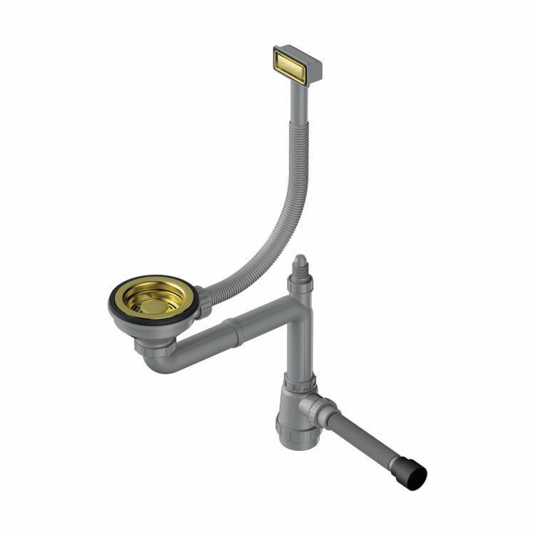 Слив-перелив для моек OMOIKIRI WK-1-LG светлое золото 4956824