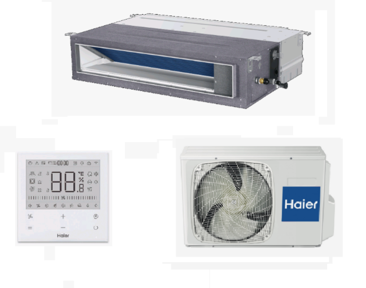 Сплит-система Haier Super Match Plus канальная AD50S2SM9FA / 1U50S2SJ3FA