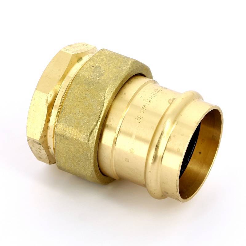 Муфта разъемная IBP >B< Press 54 мм х 2 ВР бронза P4330G05416000