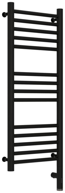 Полотенцесушитель электрический Сунержа Богема 3.0 800x300 мм МЭМ правый черный матовый 31-5805-8030