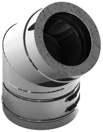 Колено Eremias 45° 450 мм DW18450