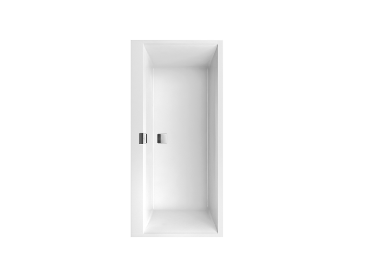 Ванна Villeroy & Boch Squaro Edge 12 Duo 1600x750x450 мм белый UBQ160SQE2DV01