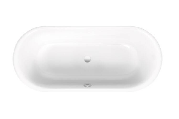 Ванна стальная Bette BetteLux Oval 1800x800x450 мм BetteGlasur Plus белый 3466-000 PLUS