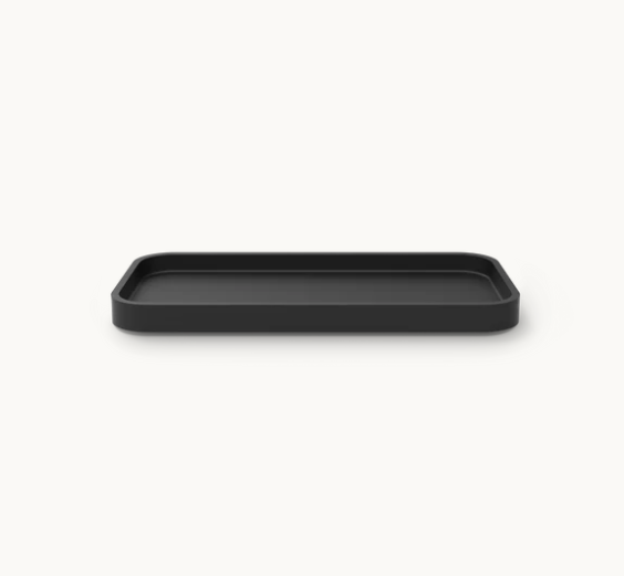 Лоток Decor Walther BLACK STONE 300x145x20 мм черный матовый 0971060
