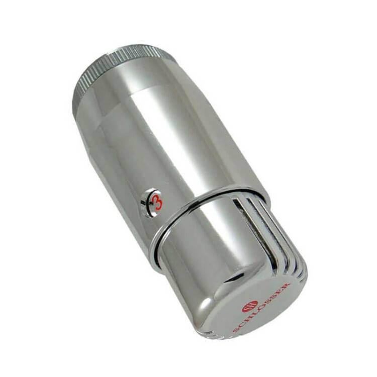 Головка термостатическая Schlosser MINI Diamant M30x1.5 хром 601100053