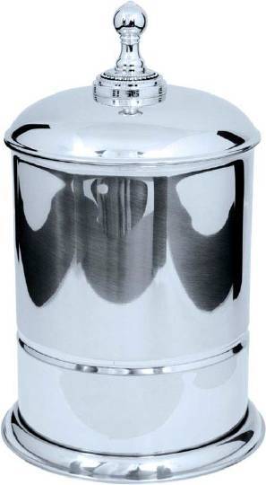 Ведро для мусора Boheme Brillante напольное 5 л хром 10437