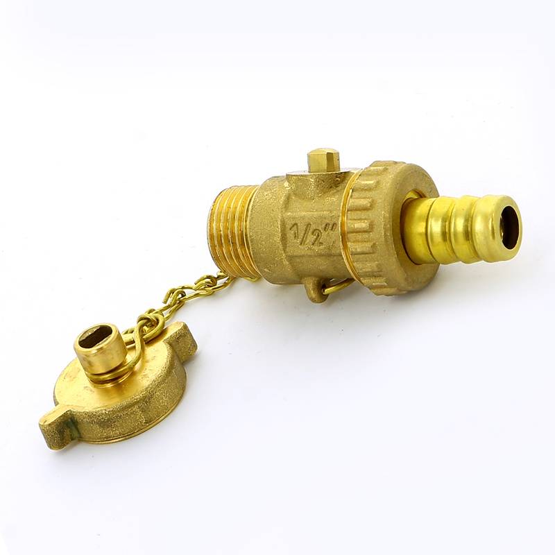 Кран шаровой сливной Itap 139 со штуцером и маховиком 1/2 1390012