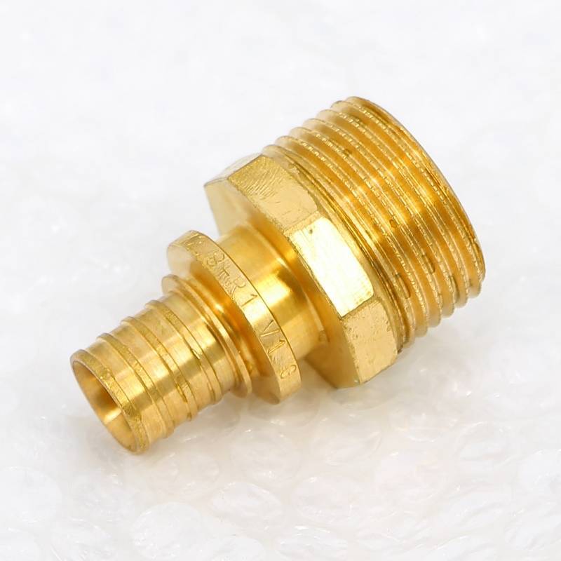 Муфта надвижная REHAU Rautitan RX+ 20х1 с наружной резьбой бронза 14563161001