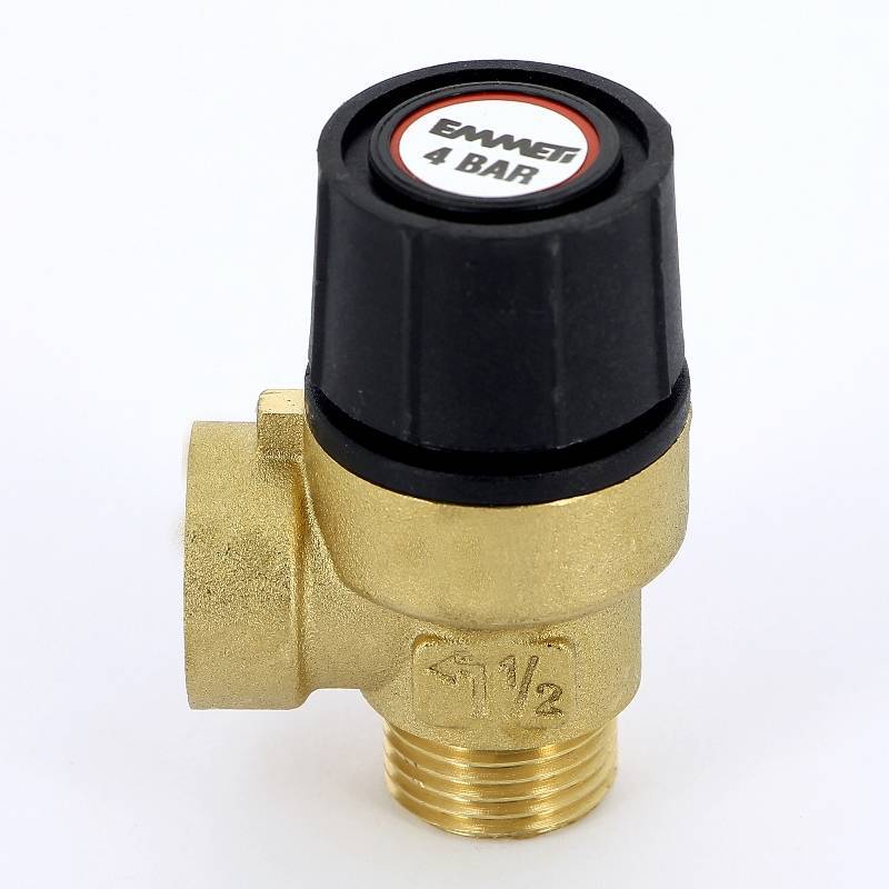 Клапан предохранительный Emmeti 1/2 НВ 4 бар 00206040