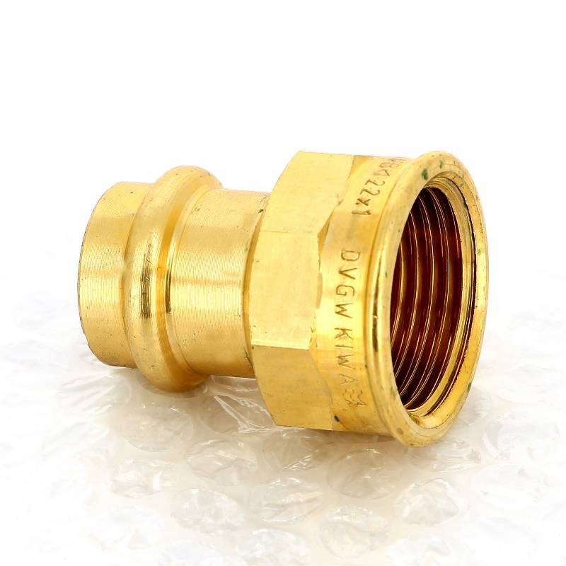 Муфта переходная IBP >B< Press 22 мм х 1 ВР бронза P4270G02208000