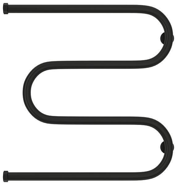 Полотенцесушитель водяной Сунержа М-образный 600x600 мм матовый черный 31-0007-6060