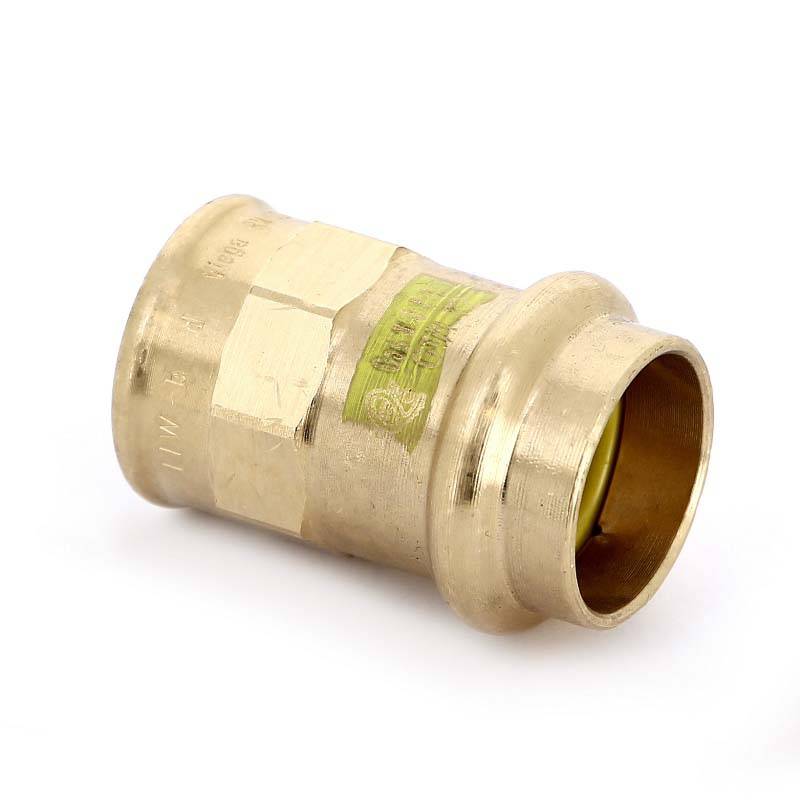 Муфта переходная пресс-В Viega Profipress G бронза 22х1/2 346416