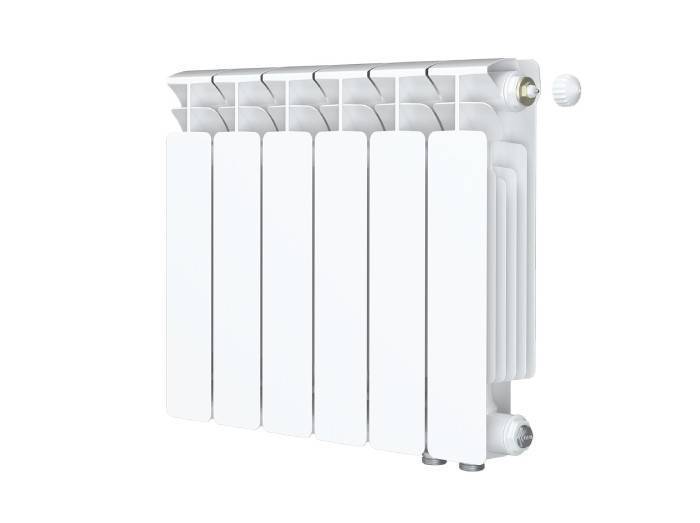 Радиатор биметаллический RIFAR Base Ventil 350 6 секций нижнее правое подключение RBV3506R