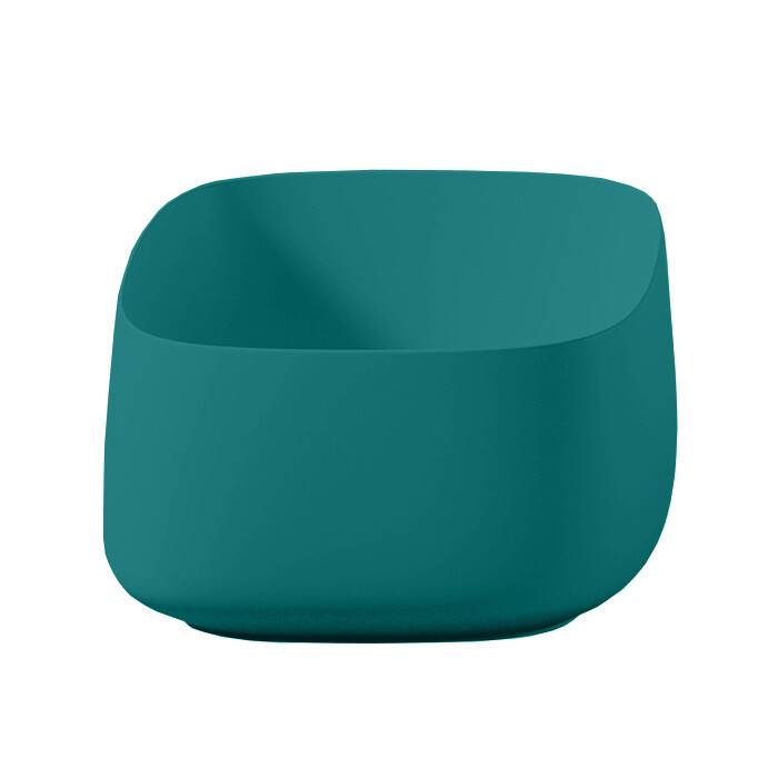 Раковина накладная Artceram Cognac Quadro 430х430х225 мм Green foresta COL0064300