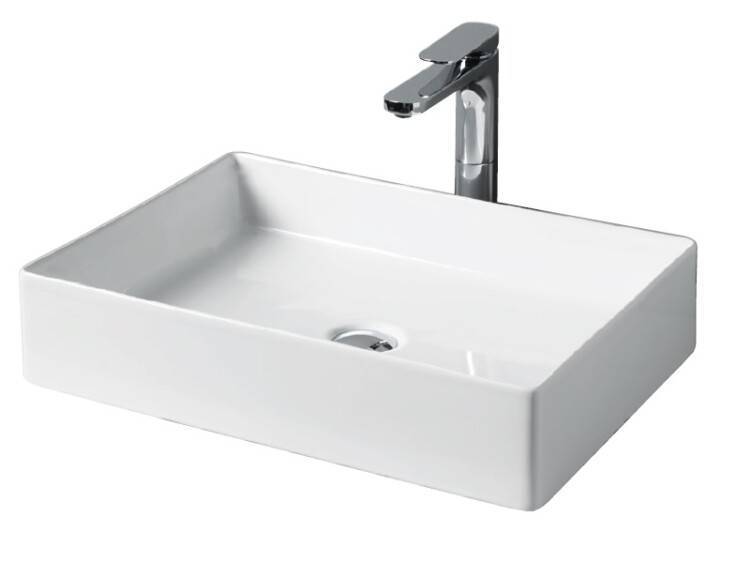 Раковина накладная Artceram Scalino 550х380х115 мм без отверстия белый глянцевый SCL0020100