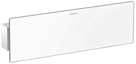 Шланговое подсоединение с полкой и держателем hansgrohe FixFit Porter 300 белый/хром 26456400