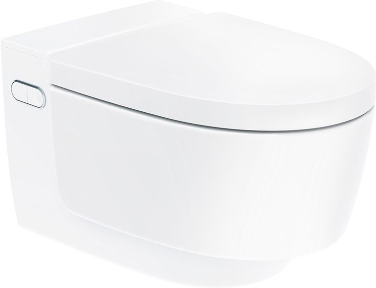 Унитаз-биде подвесной Geberit AquaClean Mera Comfort белый 146.214.11.1